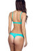 Duet Lace Low Rise Thong In Pool Green