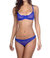 Duet Lace Underwire Demi Bra In Electric Blue - Electric Blue