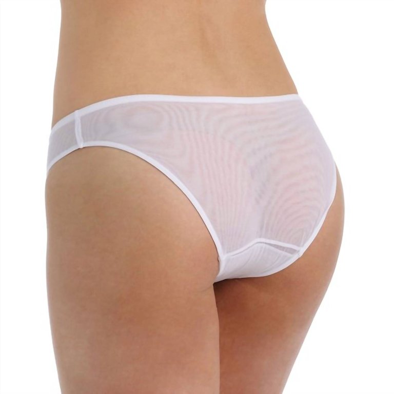 Natacha Low Cut Bikini Panty In White