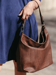 Boho Shoulder Bag - Brown