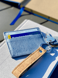 Millennial Cardholder - Metallic Blue