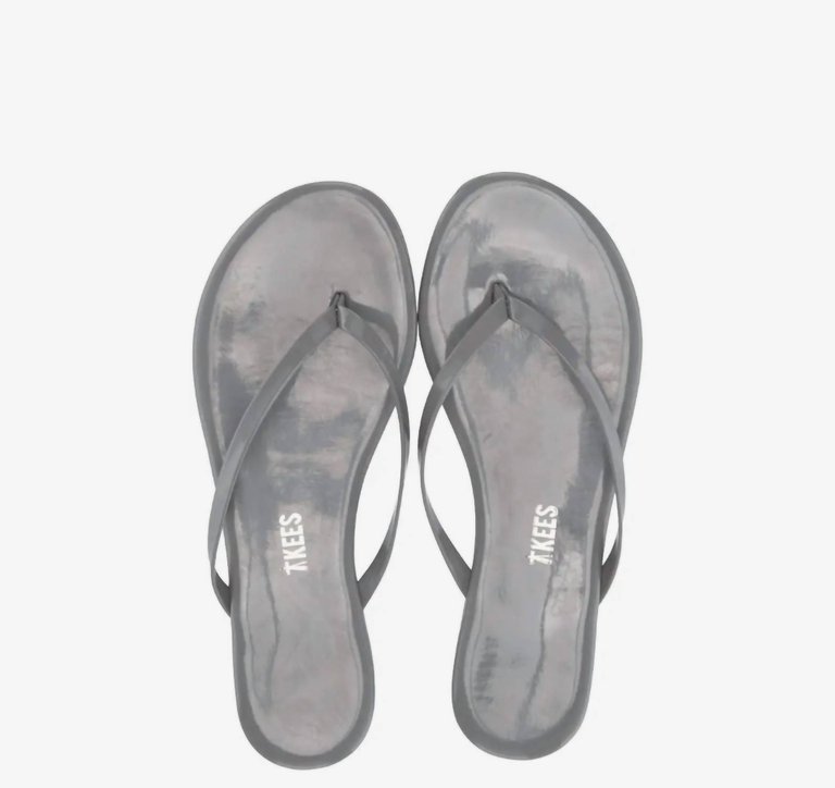 Gloss Flip Flop - Smoke