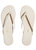 Solids Cerise Sandal In Cream - Cream