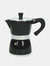 Coffee Star 6C Moka Pot Black