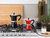 Coffee Star 6C Moka Pot, Red