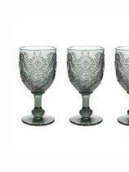 Tognana by Widgeteer Savoia Grey Goblets, Set of 3 - Grey