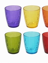 Tognana by Widgeteer Tumbler, Set of 6, Glass Gemma