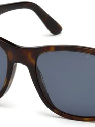 Eric Sunglasses - Shiny Dark Havana/Blue