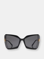 Tom Ford Gia Sunglasses - Black