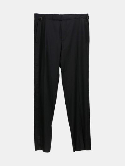 Tom Ford Tom Ford Men's Black Wool Dress Pant - 34 Inches product