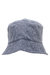 Mens Toweling Bucket Hat - Dark Gray