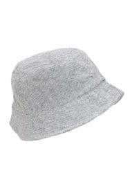 Tom Franks Mens Toweling Bucket Hat (Light Gray) - Light Gray