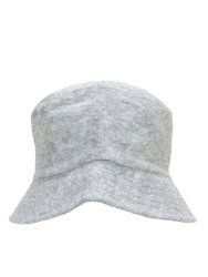 Tom Franks Mens Toweling Bucket Hat (Light Gray)