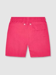 Boys Hot Pink Swim Shorts