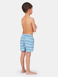 Boy's Ocean Stripes Swimwear