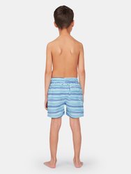 Boy's Ocean Stripes Swimwear