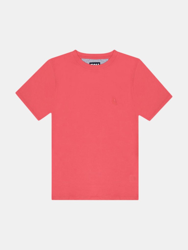 Mens Deep Sea Coral T-Shirt - Deep Sea Coral