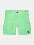 Mens Green Gingham Swim Shorts - Green Gingham