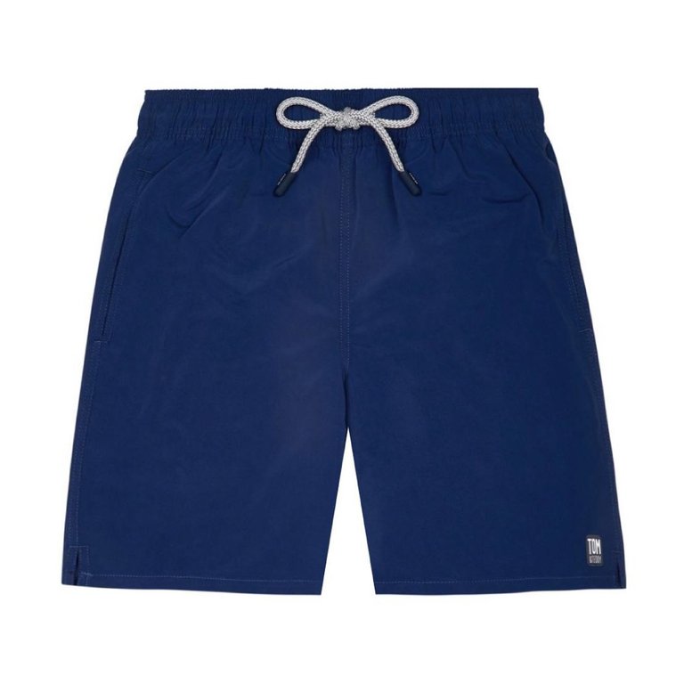 Mens Midnight Blue Swim Shorts - https://tomandteddy.myshopify.com/products/mens-swim-trunks-midnight-blue