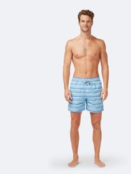 Mens Ocean Stripes Swim Shorts