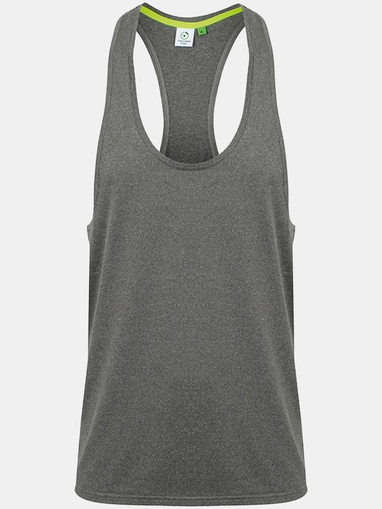 Tombo Mens Muscle Vest (Grey Marl) - Grey Marl