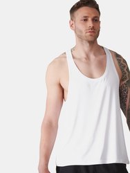 Tombo Mens Muscle Vest (White)