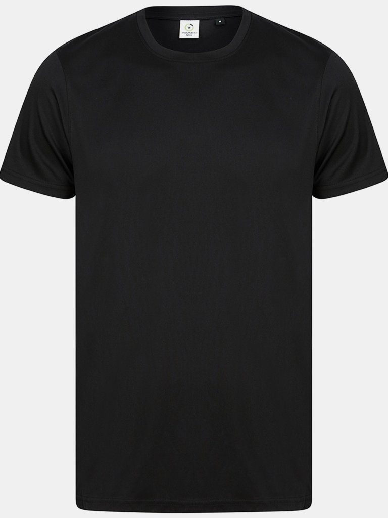 Tombo Unisex Adult Performance Recycled T-Shirt - Black