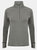 Tombo Womens/Ladies Long Sleeve Zip Neck Performance Top (Gray Marl) - Gray Marl