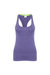 Tombo Womens/Ladies Racerback Vest Top (Purple Marl) - Purple Marl