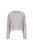 Womens Cropped Sweatshirt - Light Gray - Light Gray