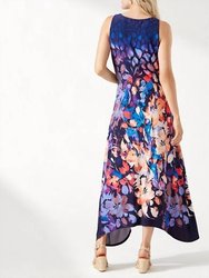 Flourescent Flora Maxi Dress