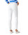 High Rise Fitted Jeans In White