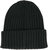 Fleece Big Flag Beanie Hat In Black