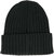 Fleece Big Flag Beanie Hat In Black