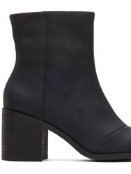 Evelyn Heeled Boots - Black