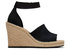 Marisol Peep Toe Wedge Sandal - Black