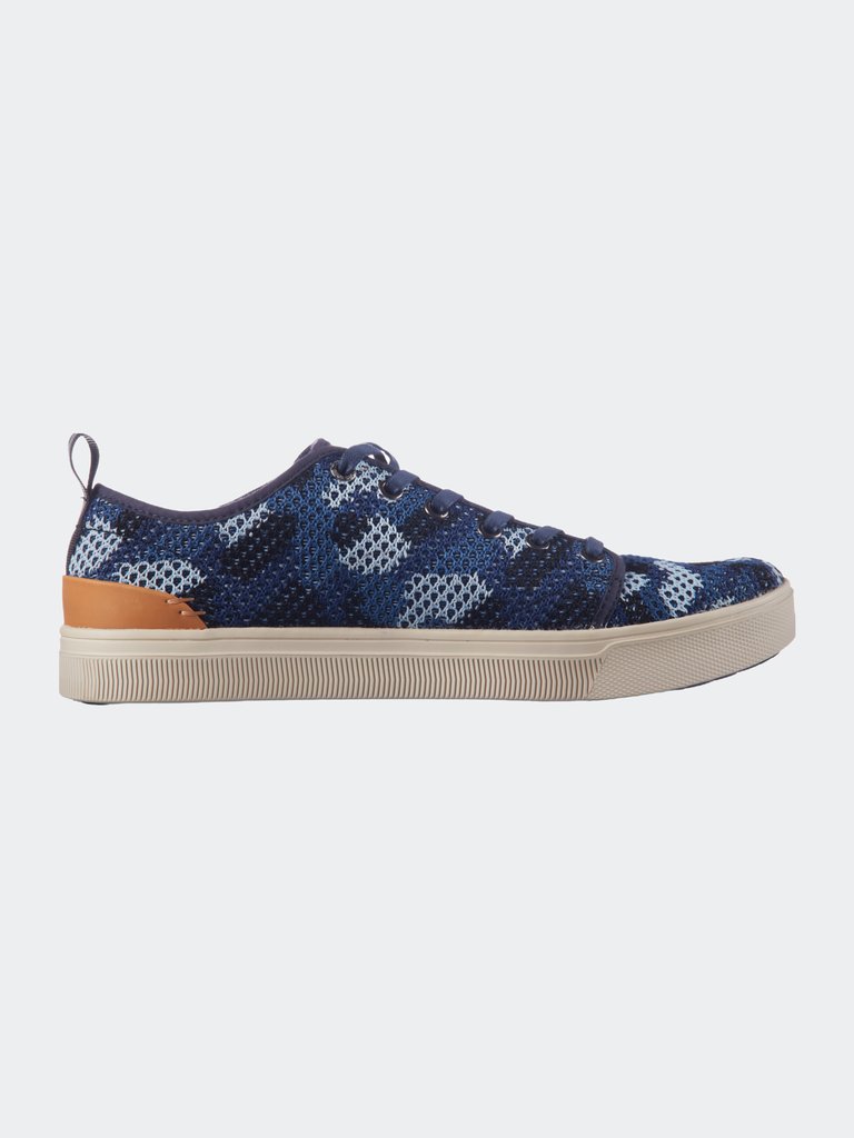 Men's Navy Flecktarn Low Trvl Lite Sneakers - Navy