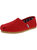 Women's Classic Canvas Ankle-High Slip-On Shoes - Red Canvas