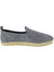 Women's Deconstructed Alpargata Chambray Navy Ankle-High Canvas Slip-On Shoes - 9.5 M