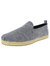 Women's Deconstructed Alpargata Chambray Navy Ankle-High Canvas Slip-On Shoes - 9.5 M - Navy