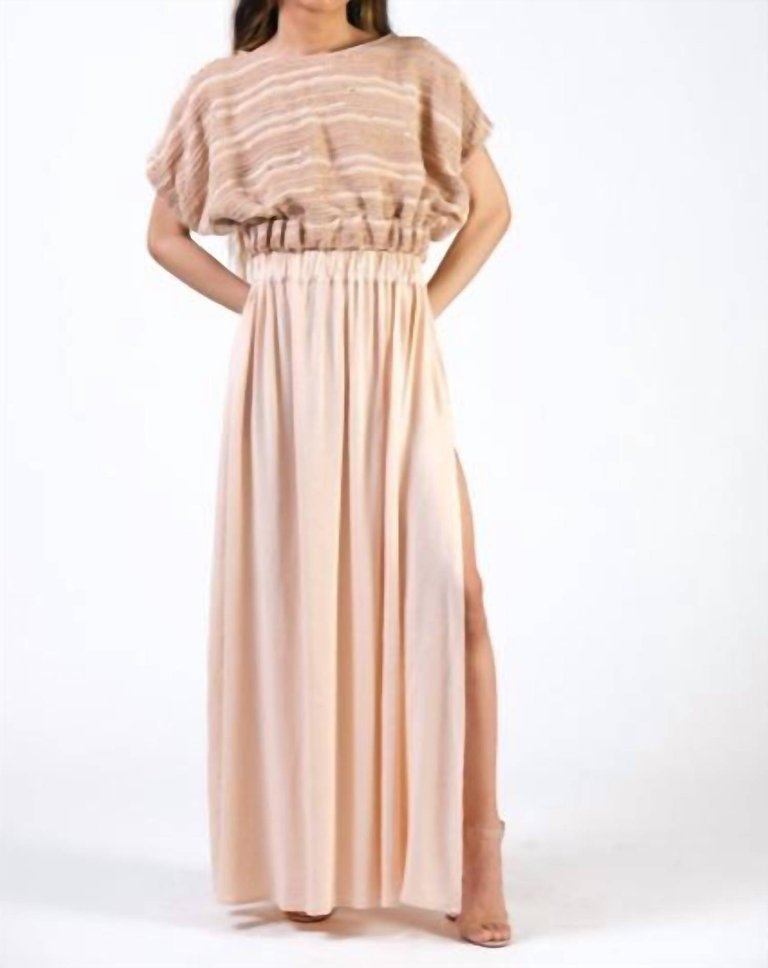 Maxi Skirt In Blush - Blush