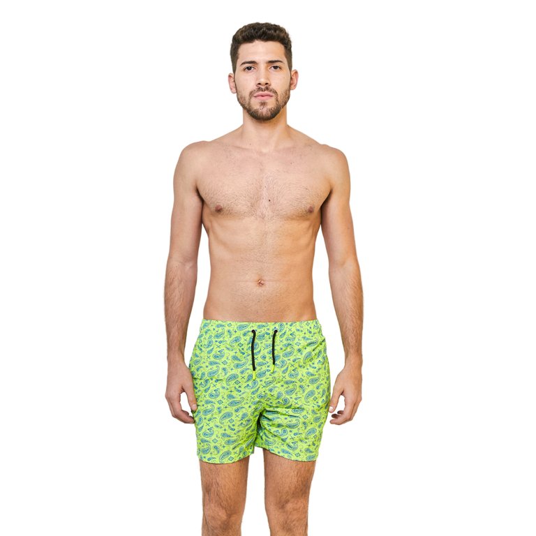 Bandana Men Short - Green