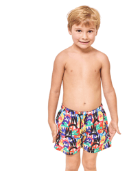 Crown Boy Short - Multi