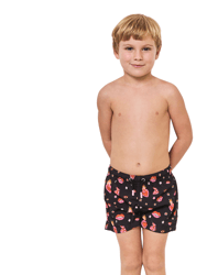 Flying Heart Boy Short - Multi