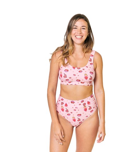 Too Cool Beachwear Flying Heart High Rise - Women Bikini product