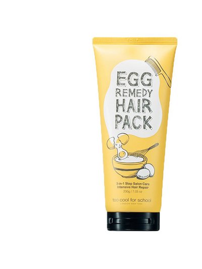 Too Cool for School Egg Remedy Hair Pack 200g product