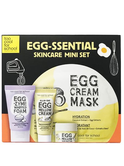Too Cool for School Egg-ssential Skincare Mini Set product