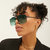 Bella Sunglasses - Dark Green