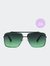 Bella Sunglasses - Dark Green - Black/Green