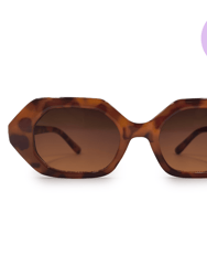 Came To Win Sunglasses - Tortoise - Brown